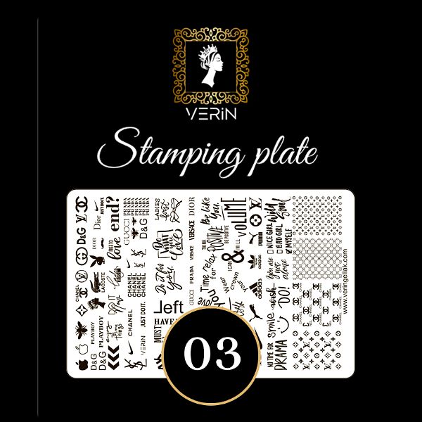 Stamping Plate 03