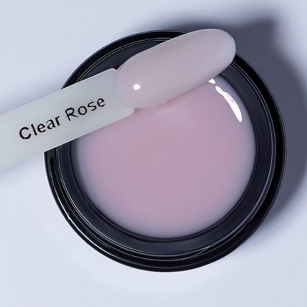 Unique Gel Clear Rose 15ml