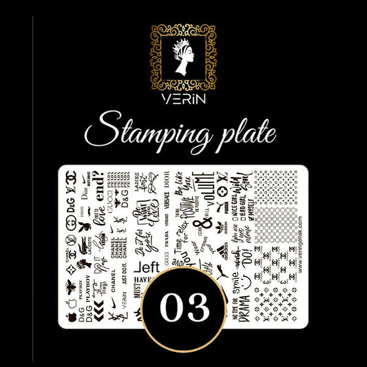 Stamping Plate 03