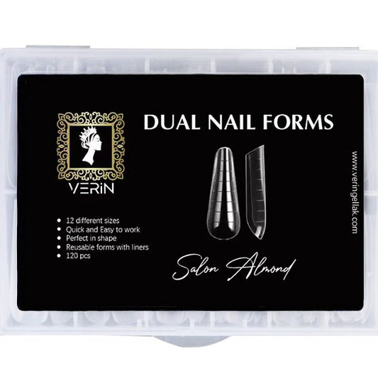 Verin Dual nail forms Salon Almond
