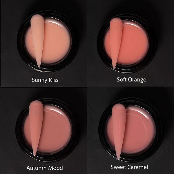 Unique Gel Soft Orange